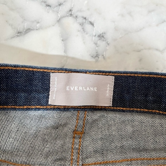 Everlane woman’s high rise skinny jeans medium dark wash size 26 - Picture 5 of 6
